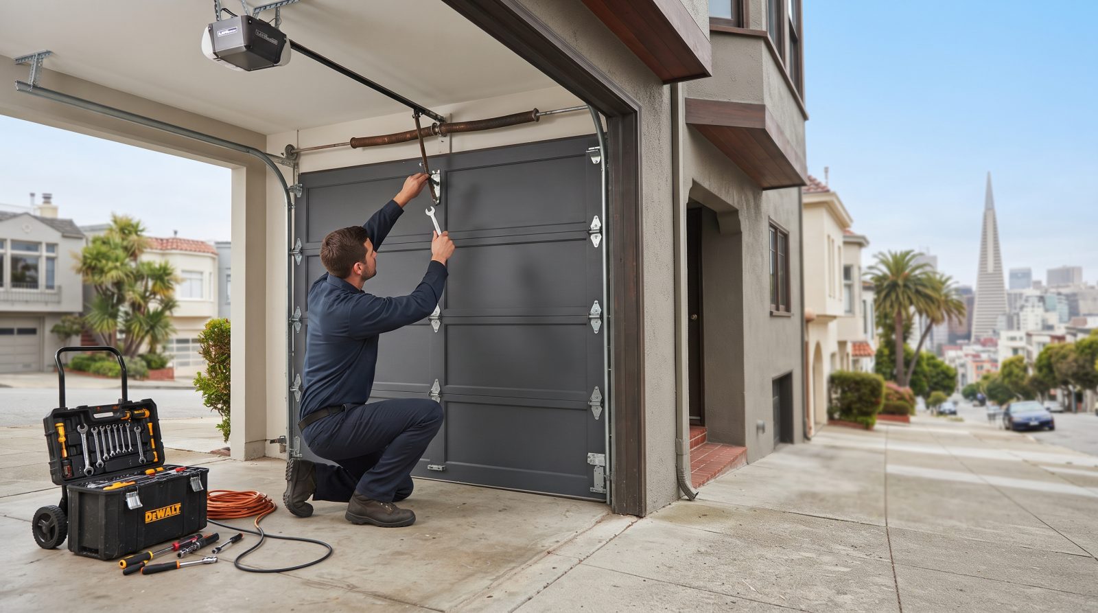 Garage Door Won't Open San Francisco service photo