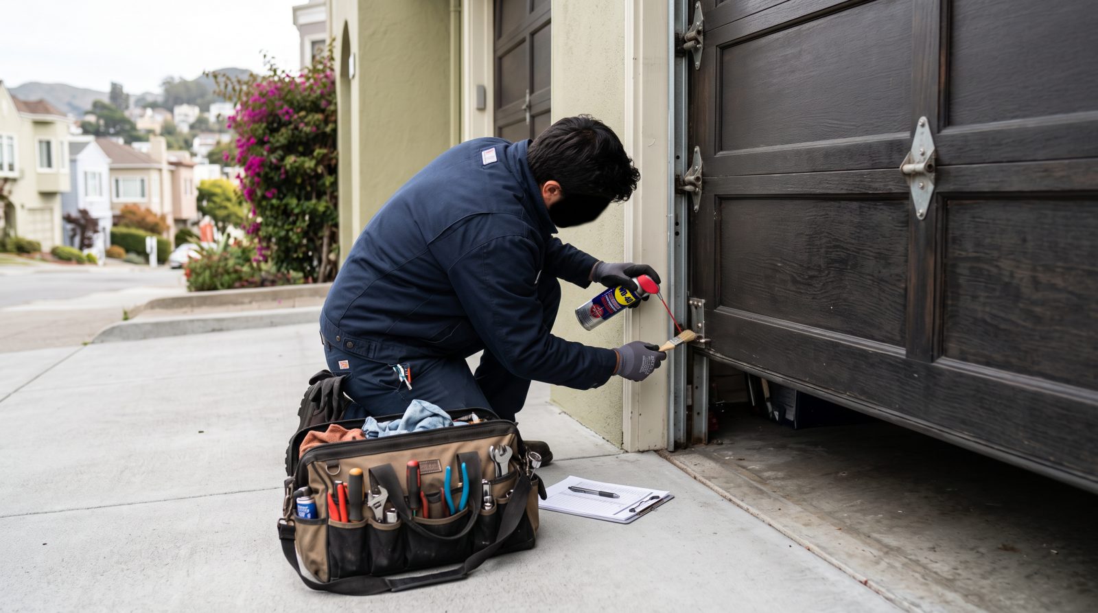 Garage Doors San Francisco service image for Garage Door Maintenance Checklist San Francisco
