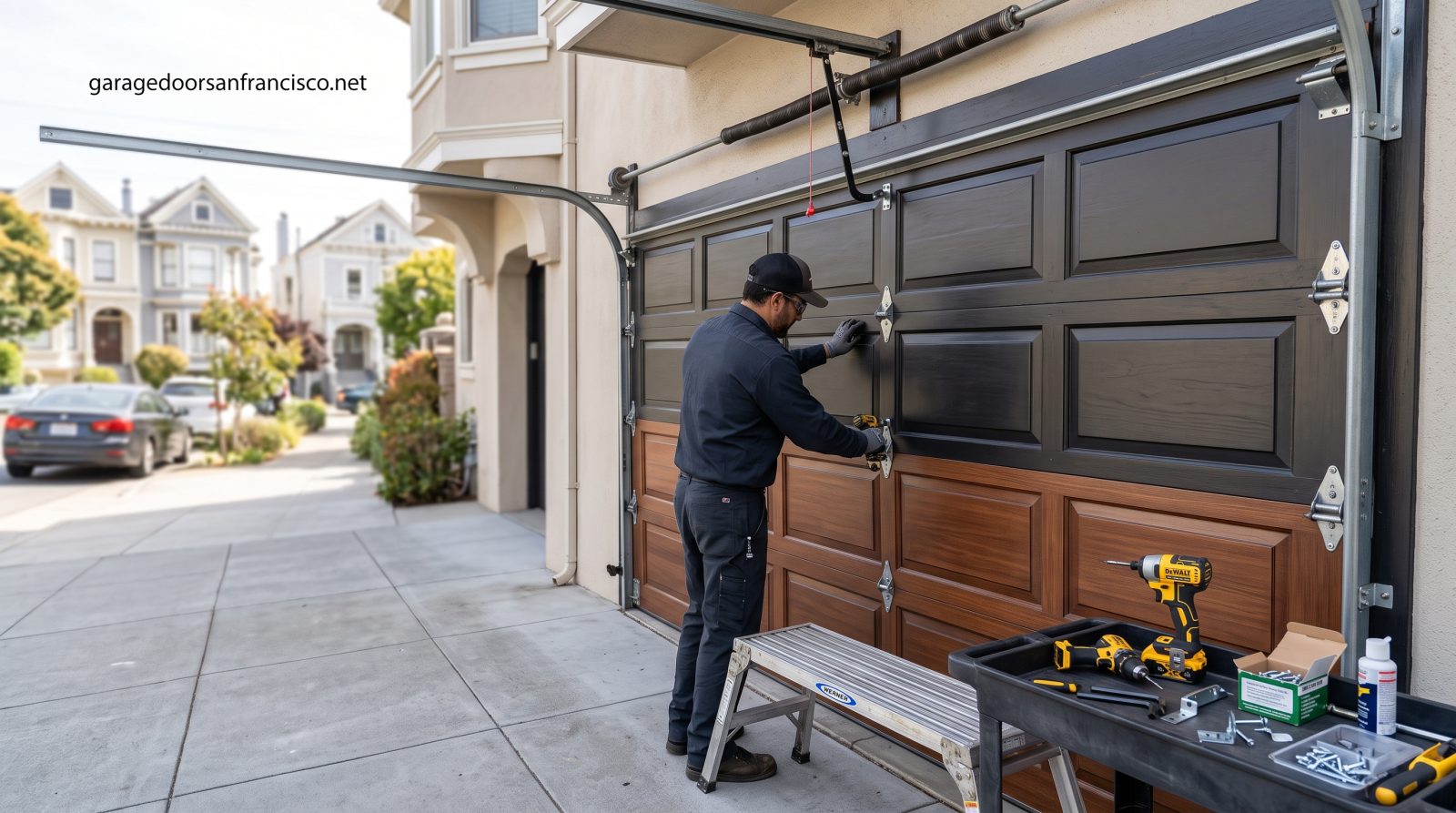 Garage Door Panel Replacement San Francisco service photo