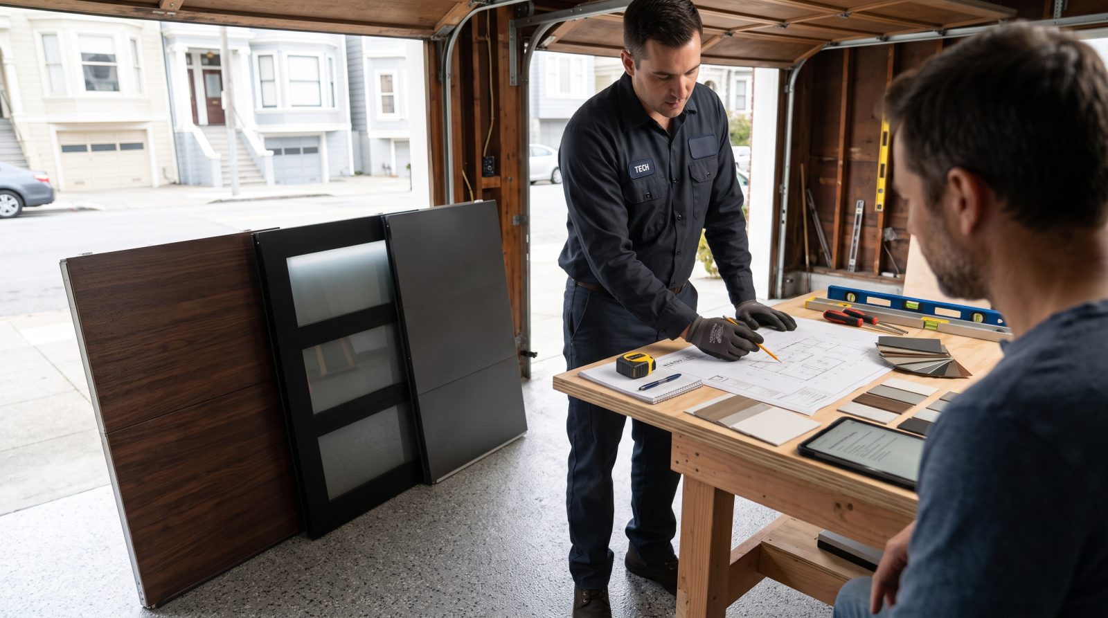 Garage Doors San Francisco service image for Garage Door Replacement Cost San Francisco
