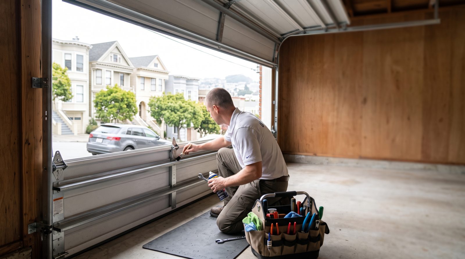 Door balance service photo